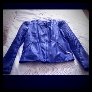 Inc faux leather jacket